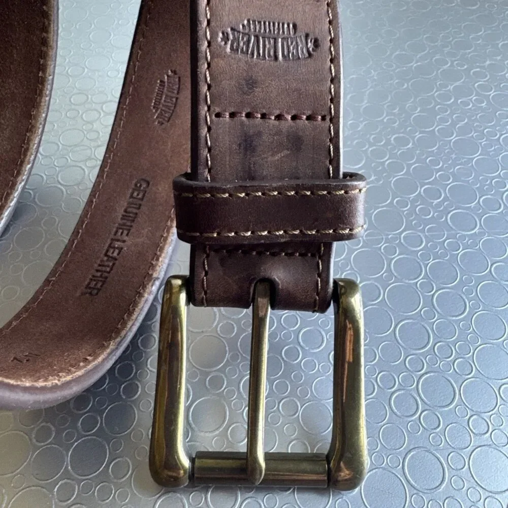 Red River Outfitters Mens Brown Leather Western Belt Size 42 Cowboy RR270/002